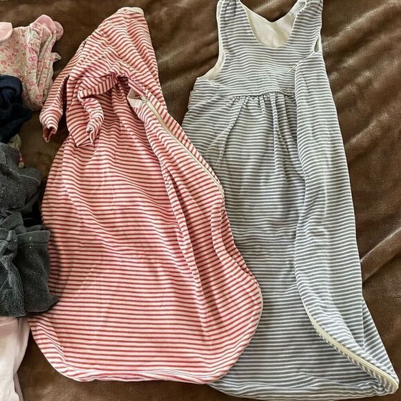 Exclusive Lot of 6 Baby Girl Winter Clothes Size 3-6 Months - Picture 4 of 16